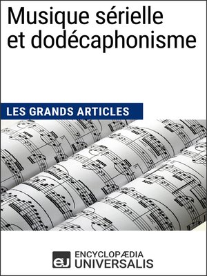 cover image of Musique sérielle et dodécaphonisme